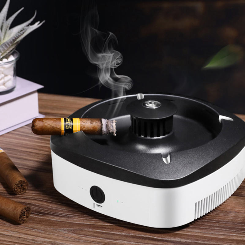 Portable Smokeless Cigar Ashtray Air Purifier Car Ashtray